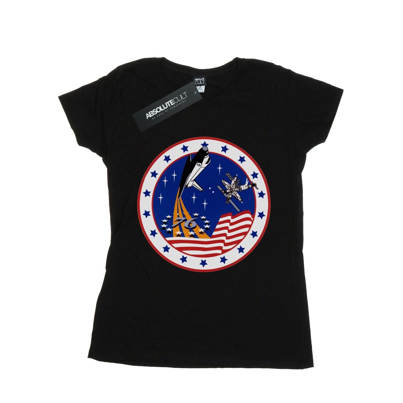 Classic Rocket 76 Tshirt Damen Schwarz L von Nasa