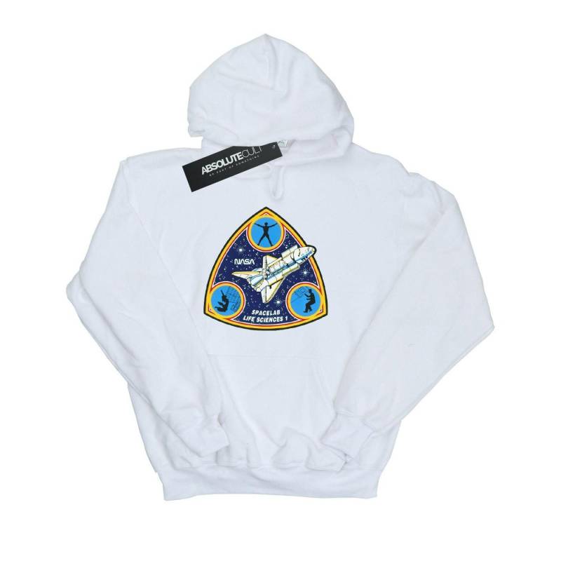 Classic Spacelab Life Science Kapuzenpullover Mädchen Weiss 116 von Nasa