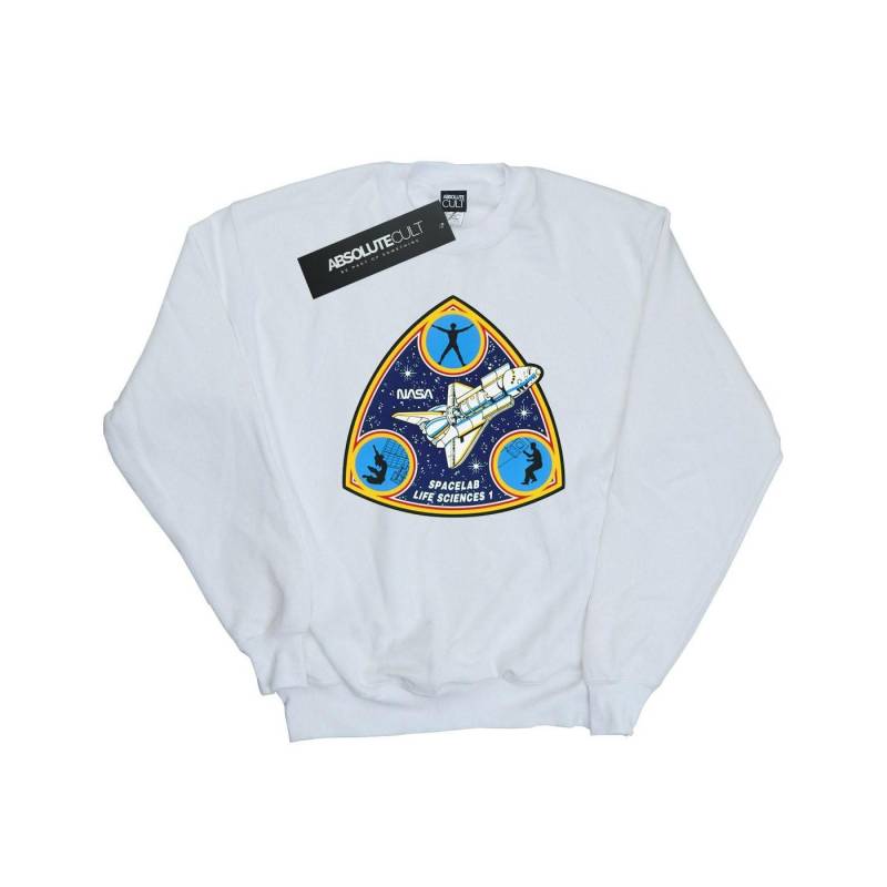 Nasa - Spacelab Life Science Sweatshirt, für Damen, Weiss, Größe S von Nasa