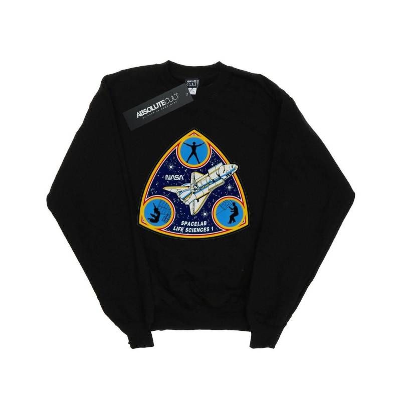 Classic Spacelab Life Science Sweatshirt Jungen Schwarz 104 von Nasa