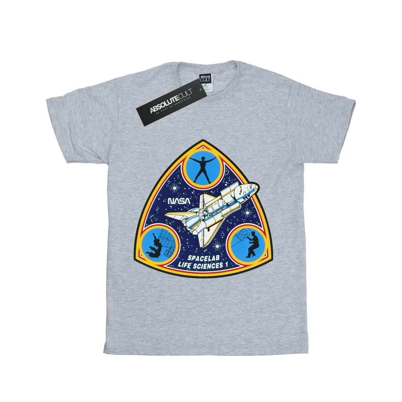 Classic Spacelab Life Science Tshirt Jungen Grau 116 von Nasa