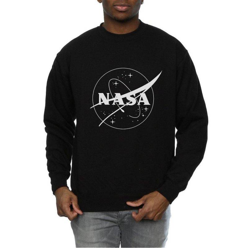 Classic Sweatshirt Logo Herren Schwarz M von Nasa