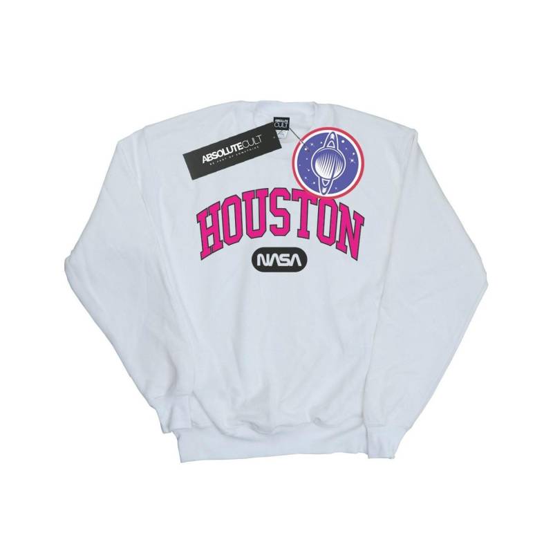 Houston Collegiate Sweatshirt Jungen Weiss 104 von Nasa