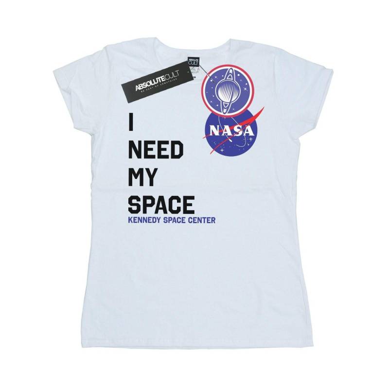 I Need My Space Tshirt Damen Weiss XXL von Nasa