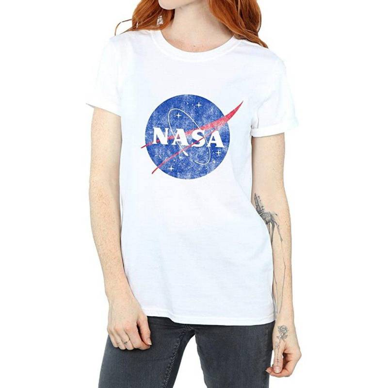 Insignia Tshirt Damen Weiss 3XL von Nasa