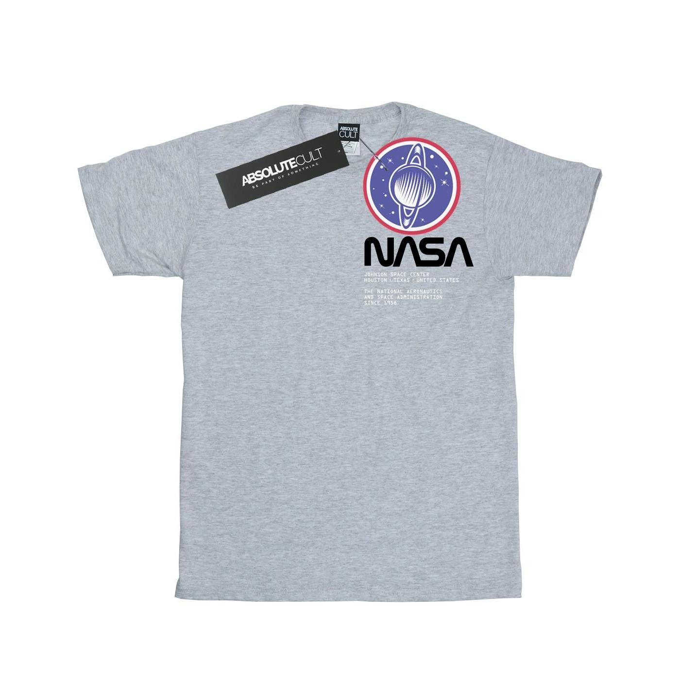 Johnson Worm Pocket Print Tshirt Damen Grau 3XL von Nasa