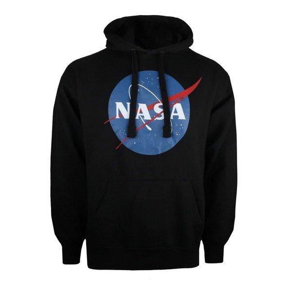 Kapuzenpullover Herren Schwarz L von Nasa