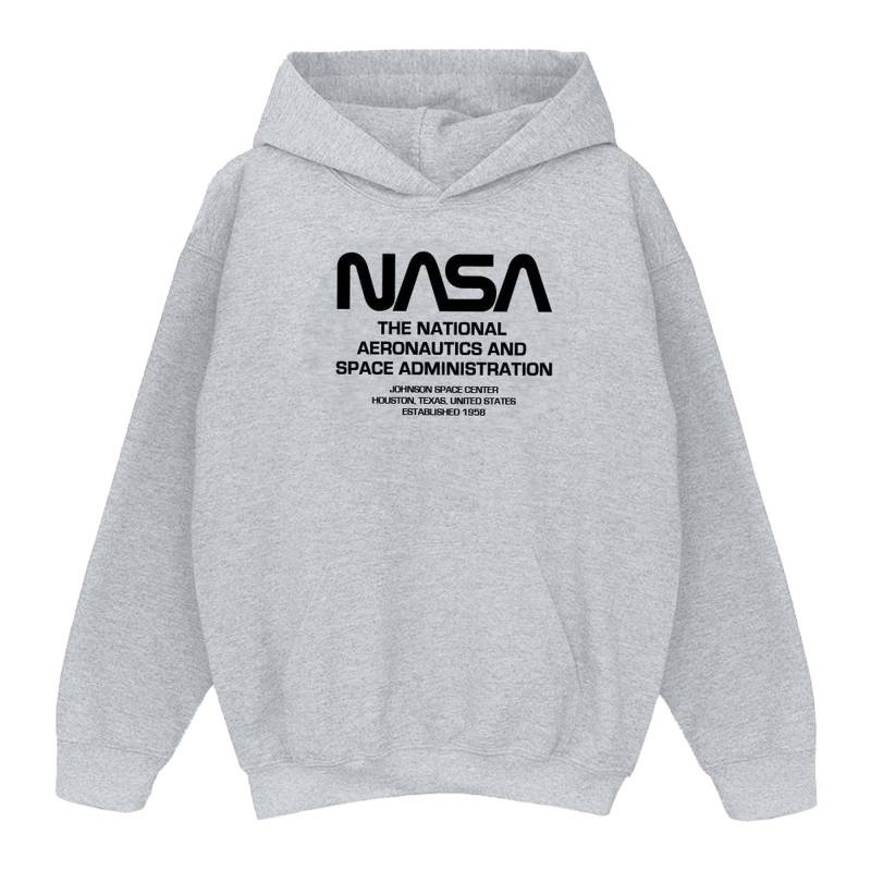 Kapuzenpullover Jungen Grau 152-158 von Nasa