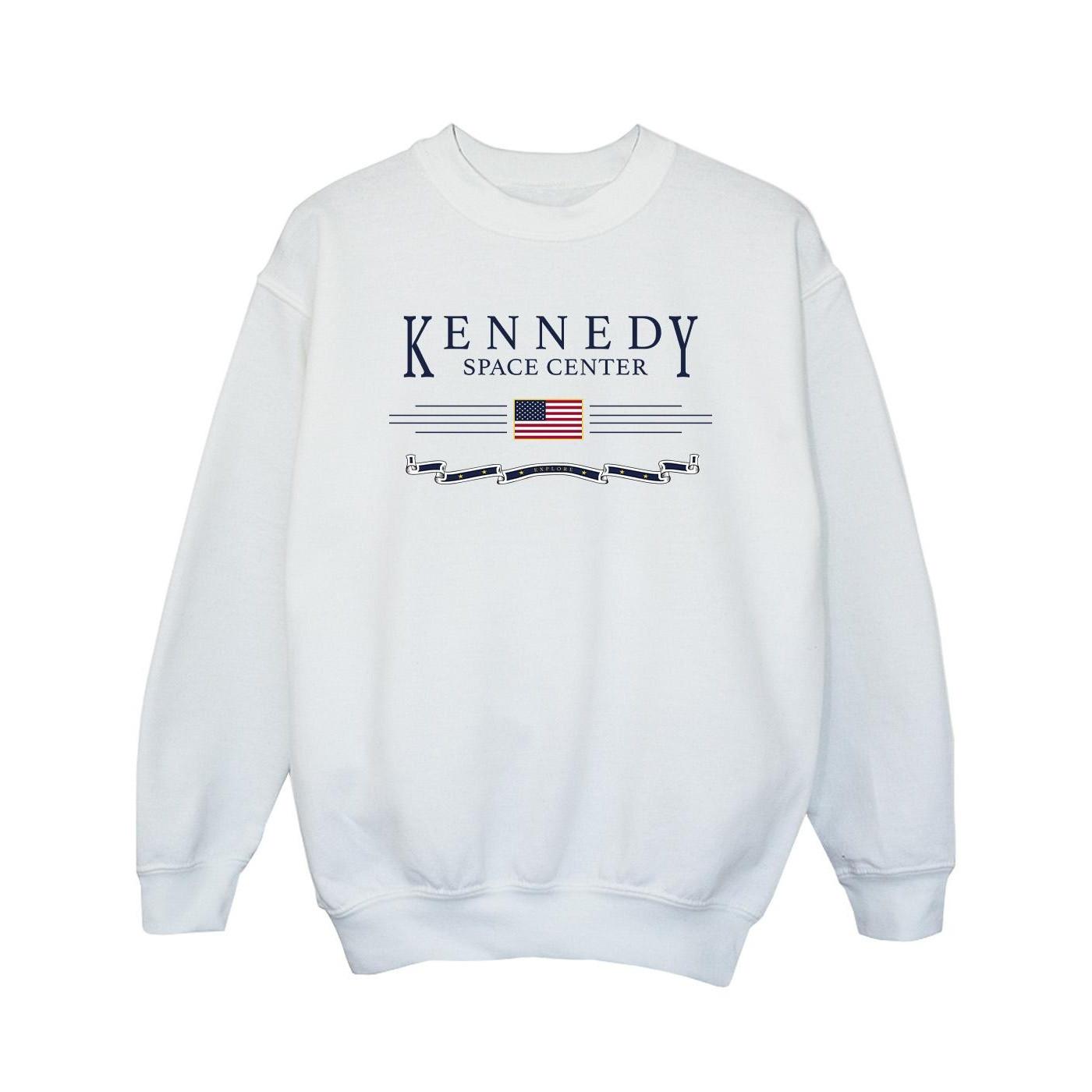 Kennedy Space Centre Explore Sweatshirt Mädchen Weiss 152-158 von Nasa