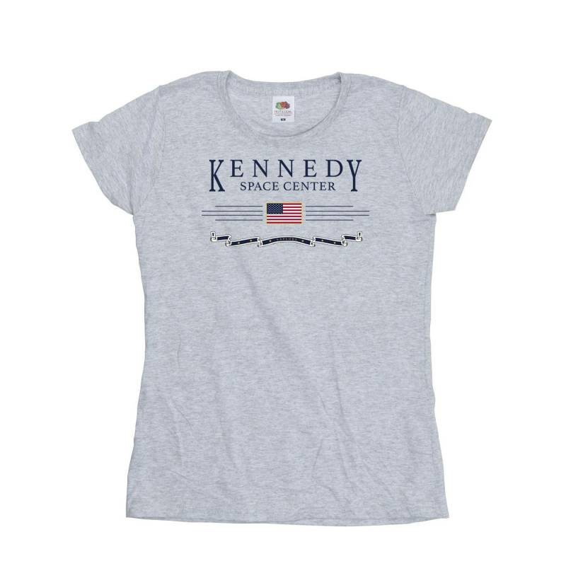 Kennedy Space Centre Explore Tshirt Damen Grau M von Nasa