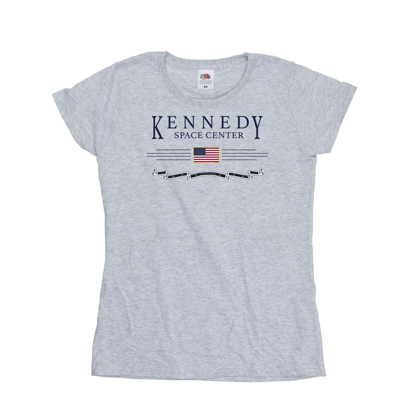 Kennedy Space Centre Explore Tshirt Damen Grau XXL von Nasa