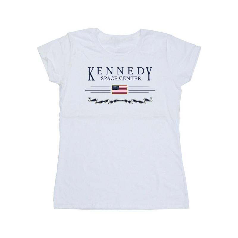 Kennedy Space Centre Explore Tshirt Damen Weiss XXL von Nasa