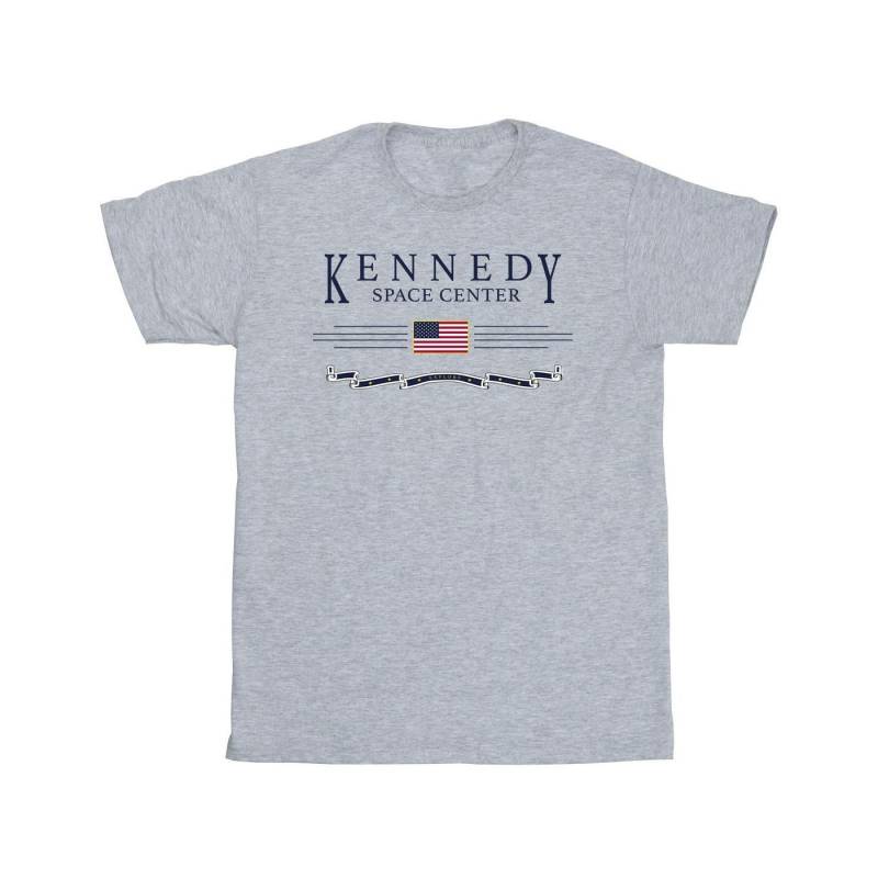 Kennedy Space Centre Explore Tshirt Herren Grau 3XL von Nasa