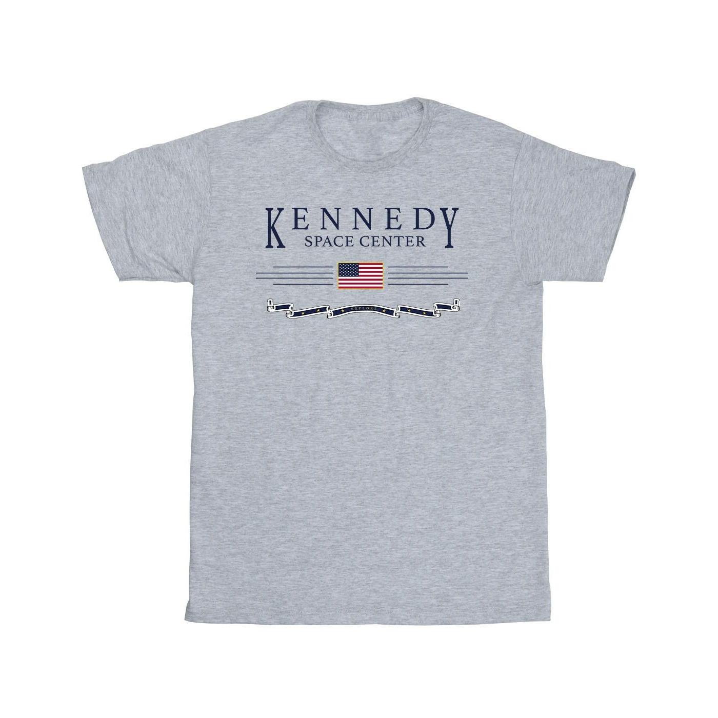 Kennedy Space Centre Explore Tshirt Jungen Grau 140/146 von Nasa