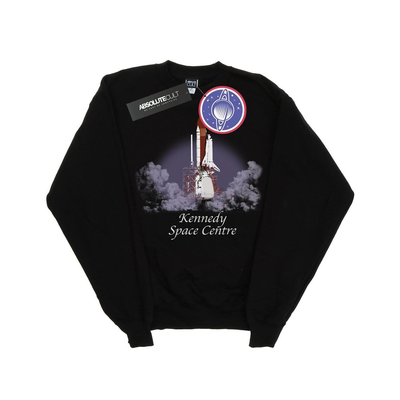 Kennedy Space Centre Lift Off Sweatshirt Damen Schwarz L von Nasa