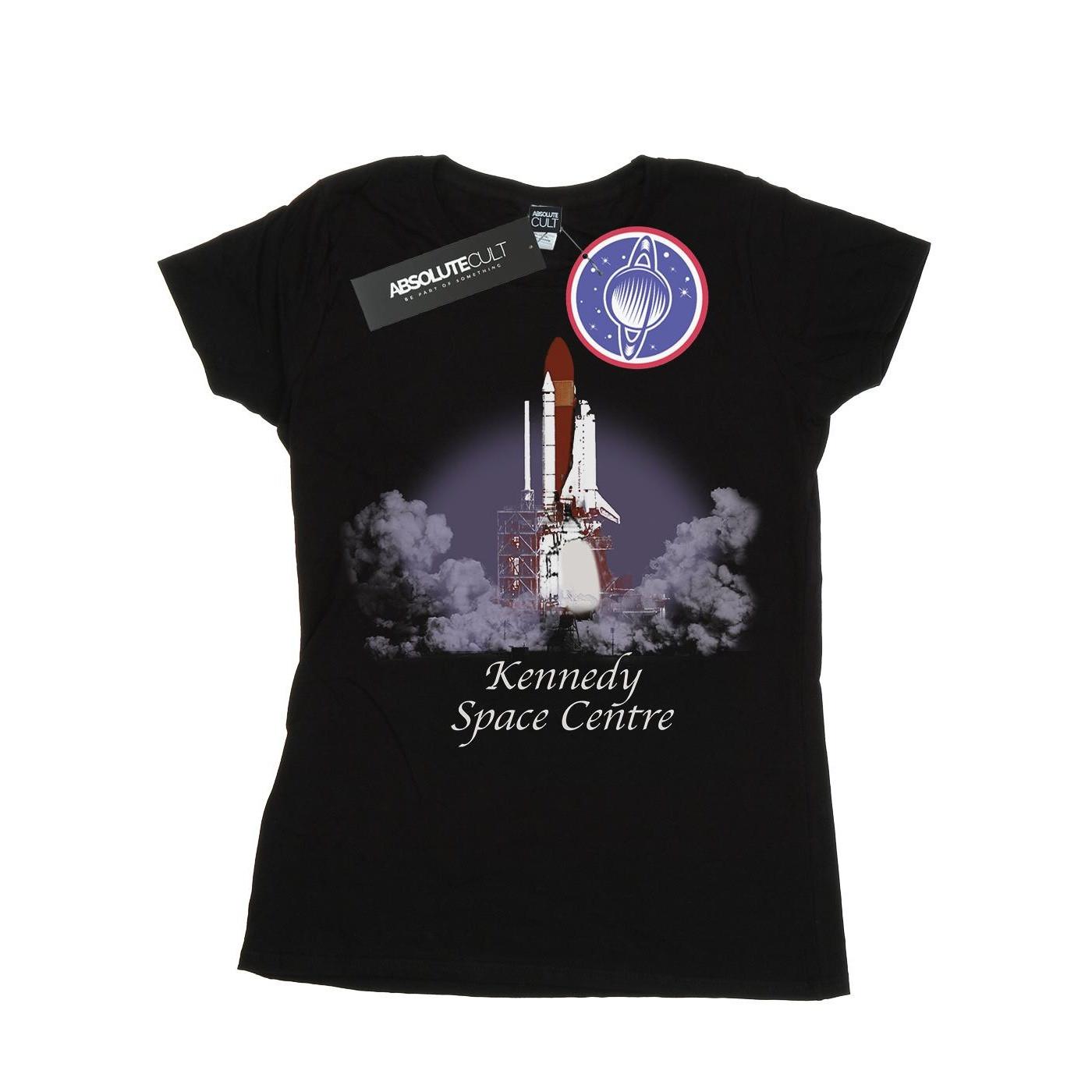 Kennedy Space Centre Lift Off Tshirt Damen Schwarz L von Nasa