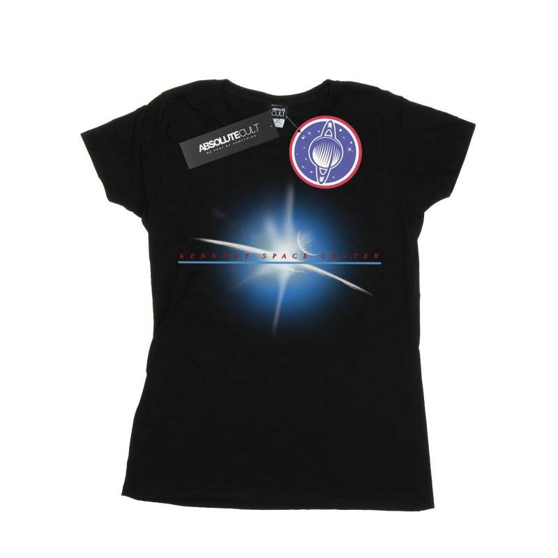 Kennedy Space Centre Planet Tshirt Damen Schwarz M von Nasa