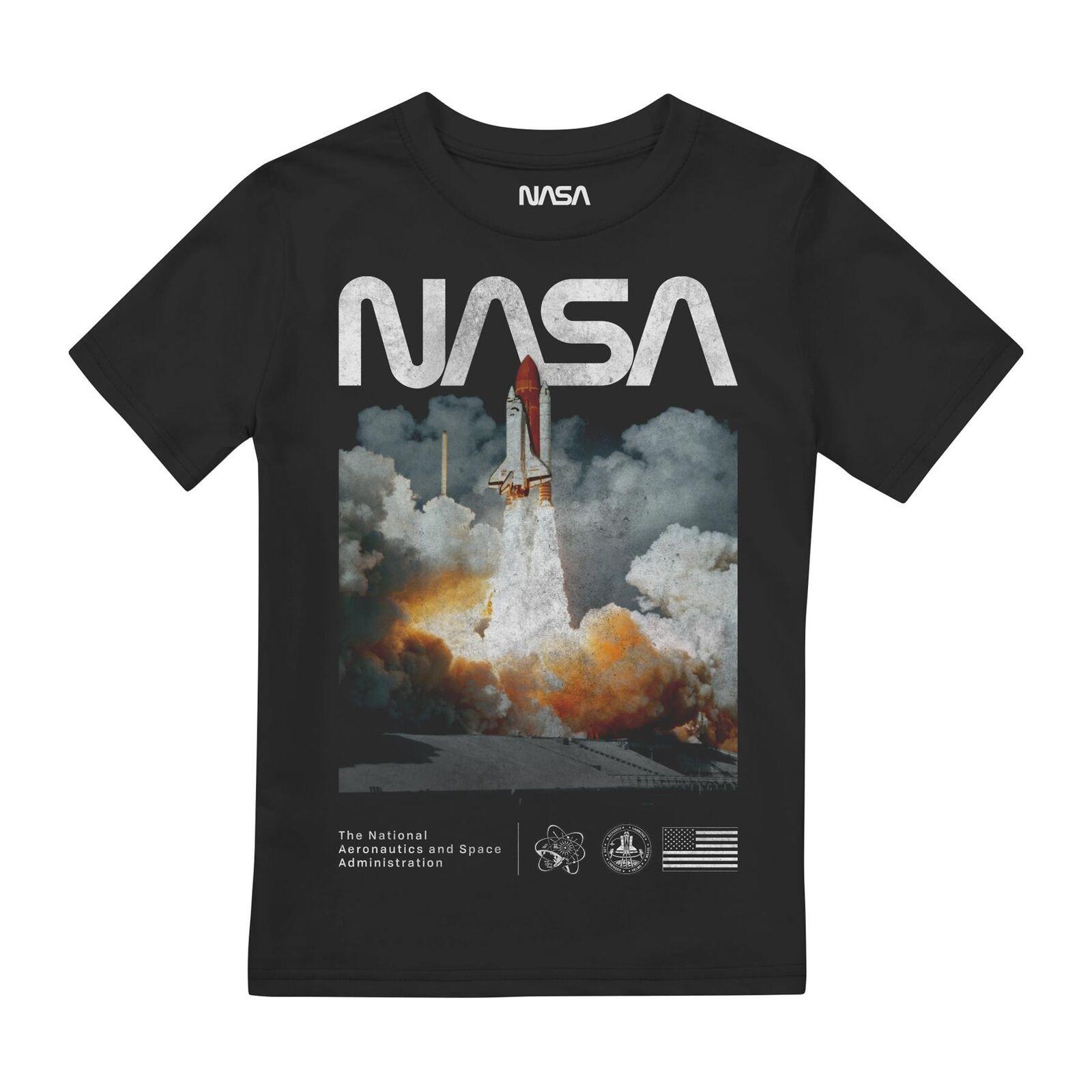 Lift Off Tshirt Jungen Schwarz 152-158 von Nasa