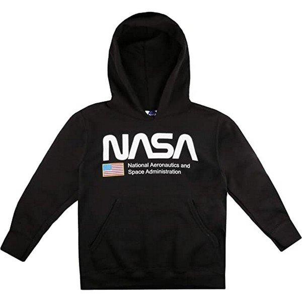 National Aeronautics Kapuzenpullover Jungen Schwarz 128 von Nasa