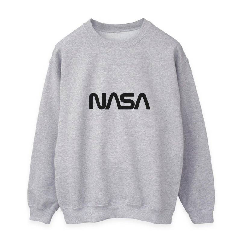 Nasa - Modern Sweatshirt, für Damen, Grau, Größe M von Nasa