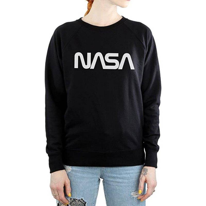 Nasa - Modern Sweatshirt, für Damen, Schwarz, Größe L von Nasa