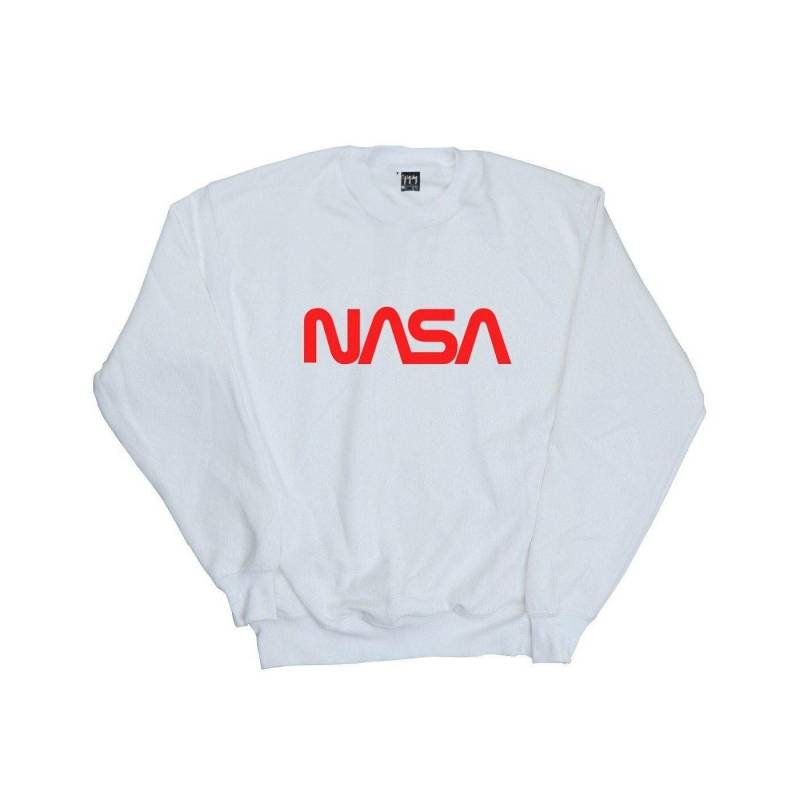 Modern Sweatshirt Herren Weiss 3XL von Nasa