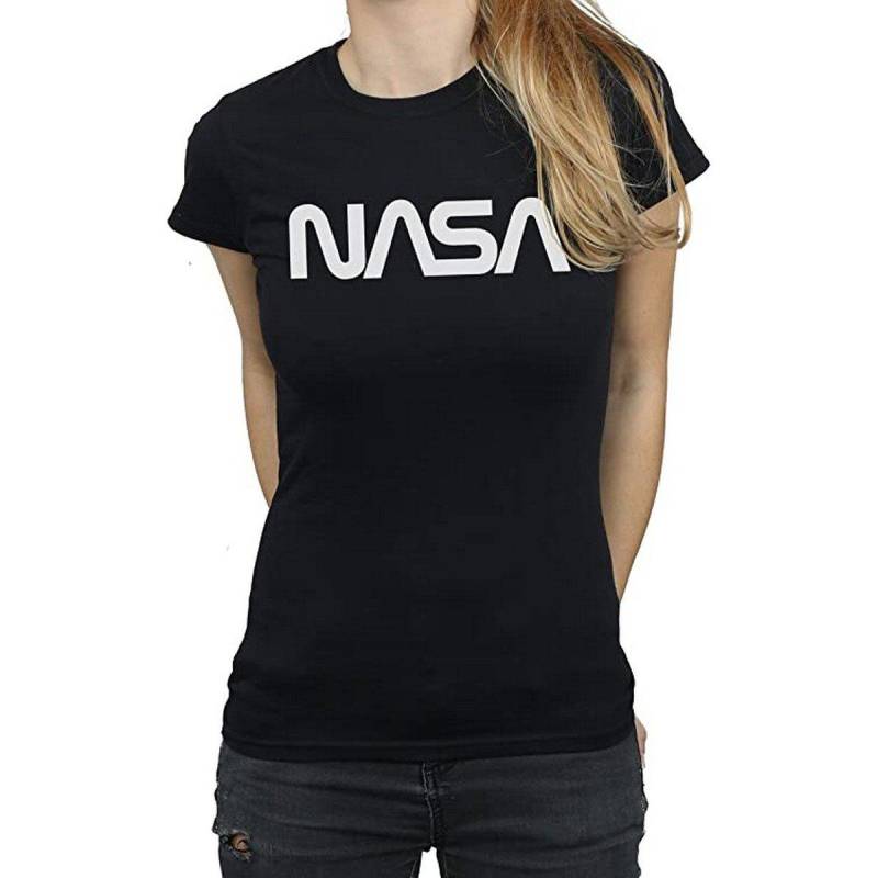 Modern Tshirt Damen Schwarz L von Nasa