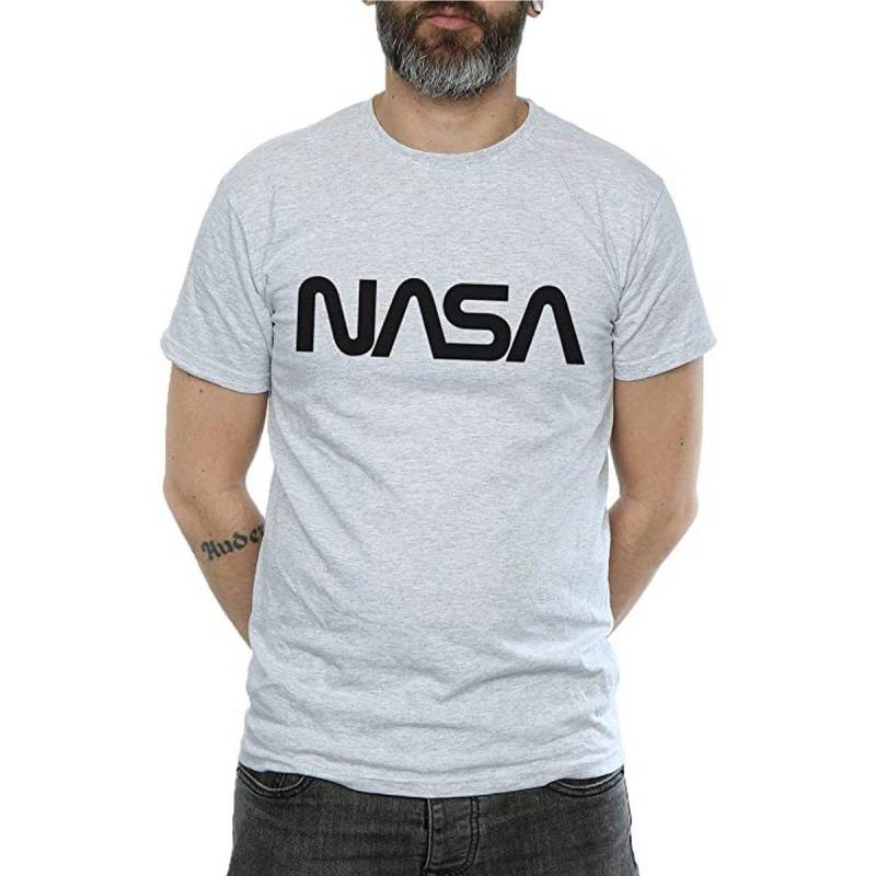 Nasa - Modern TShirt, für Herren, Grau, Größe 3XL von Nasa