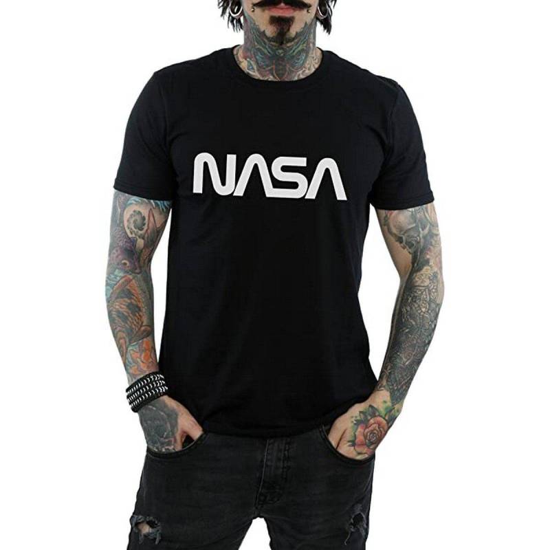 Modern Tshirt Herren Schwarz 3XL von Nasa