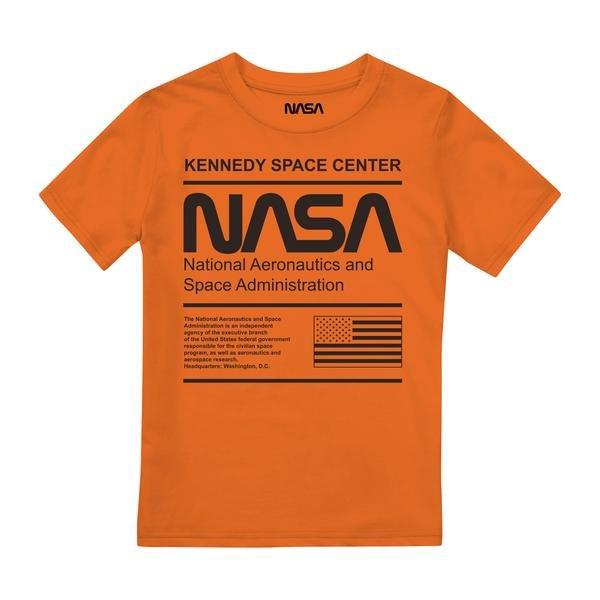 Mono Kennedy Tshirt Jungen Orange 152-158 von Nasa