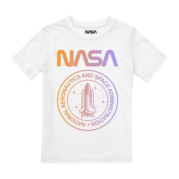 National Emblem Tshirt Jungen Weiss 146/152 von Nasa