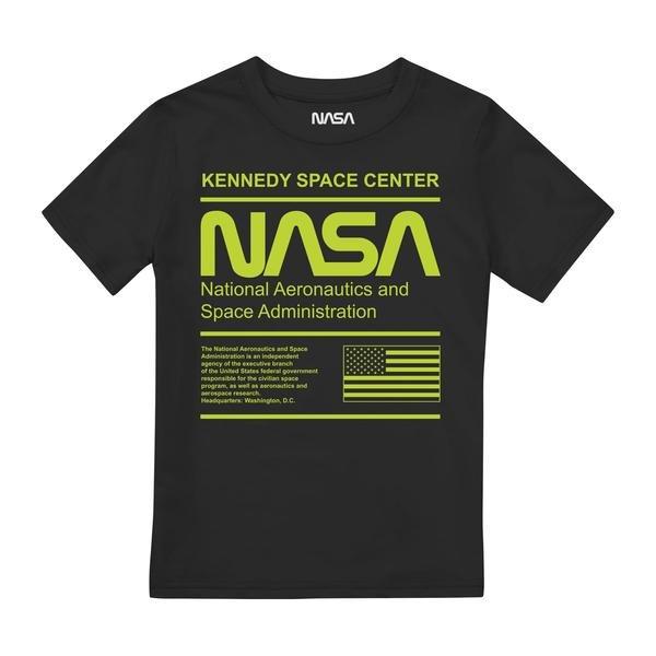 Mono Kennedy Tshirt Jungen Schwarz 146/152 von Nasa