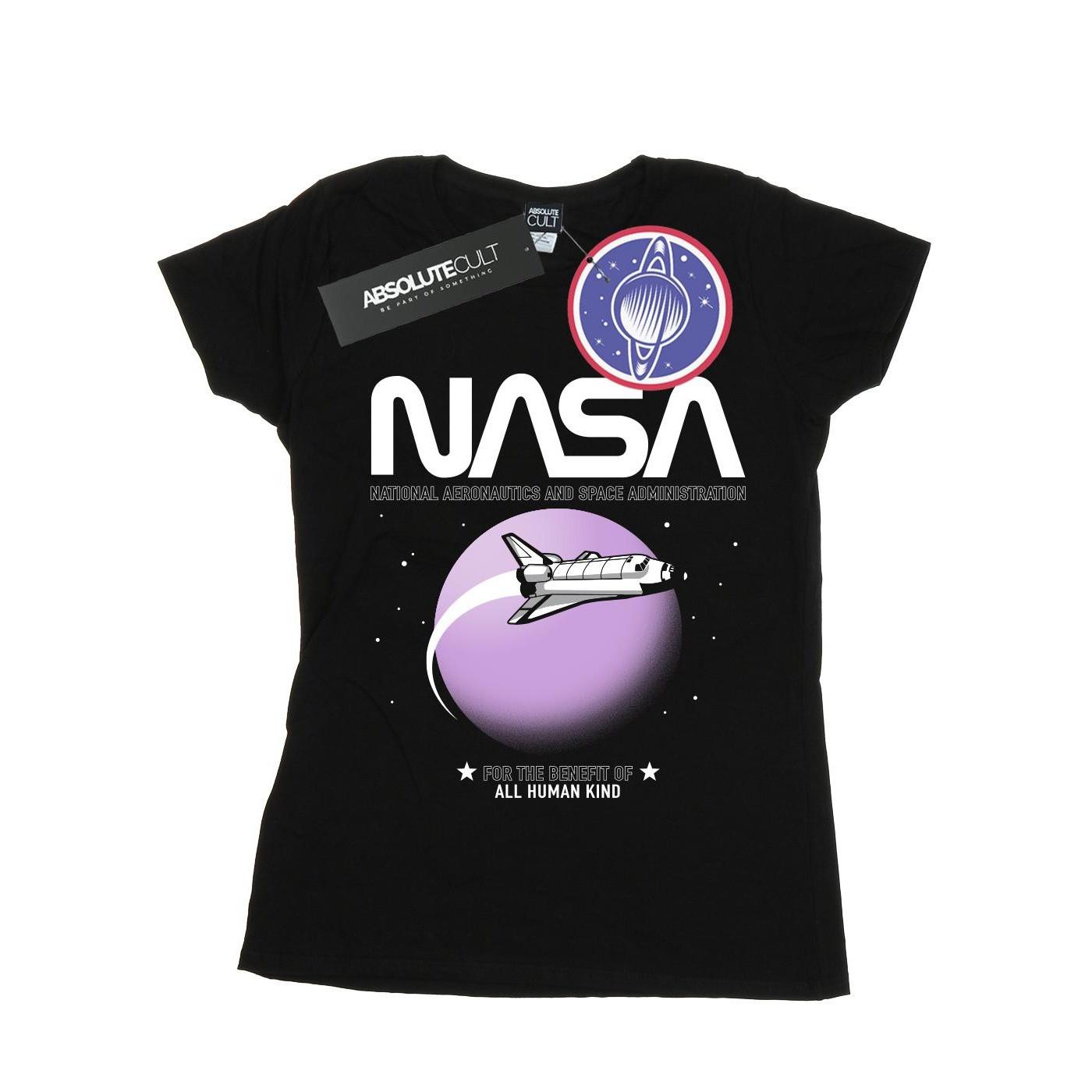 Shuttle Orbit Tshirt Damen Schwarz M von Nasa