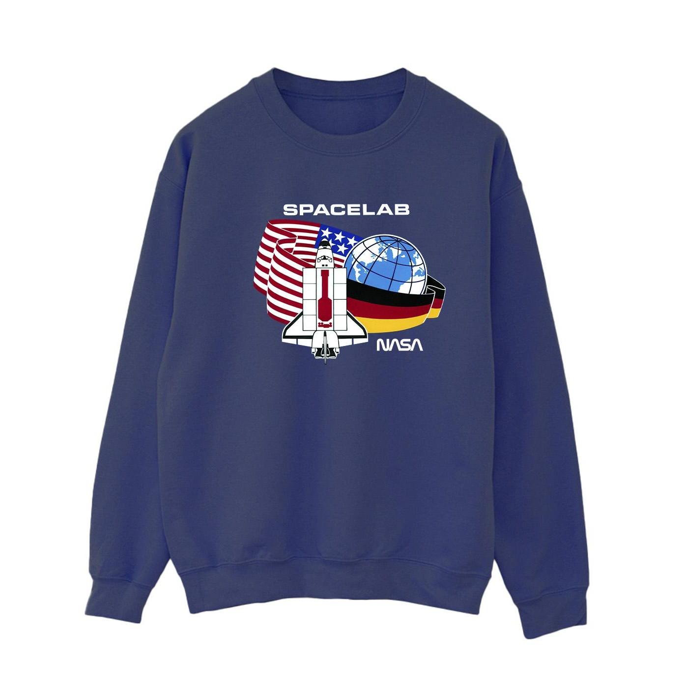 Space Lab Sweatshirt Damen Marine M von Nasa