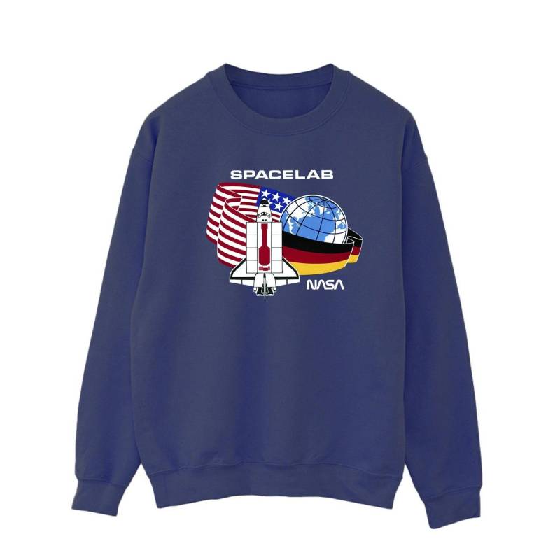 Space Lab Sweatshirt Herren Marine L von Nasa