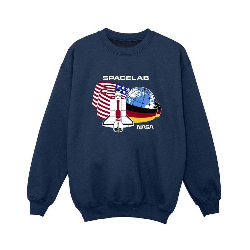 Nasa - Space Lab Sweatshirt, 104, Marine von Nasa