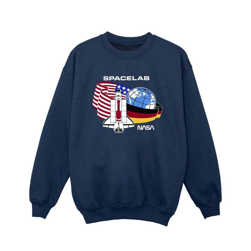 Space Lab Sweatshirt Mädchen Marine 140/146 von Nasa