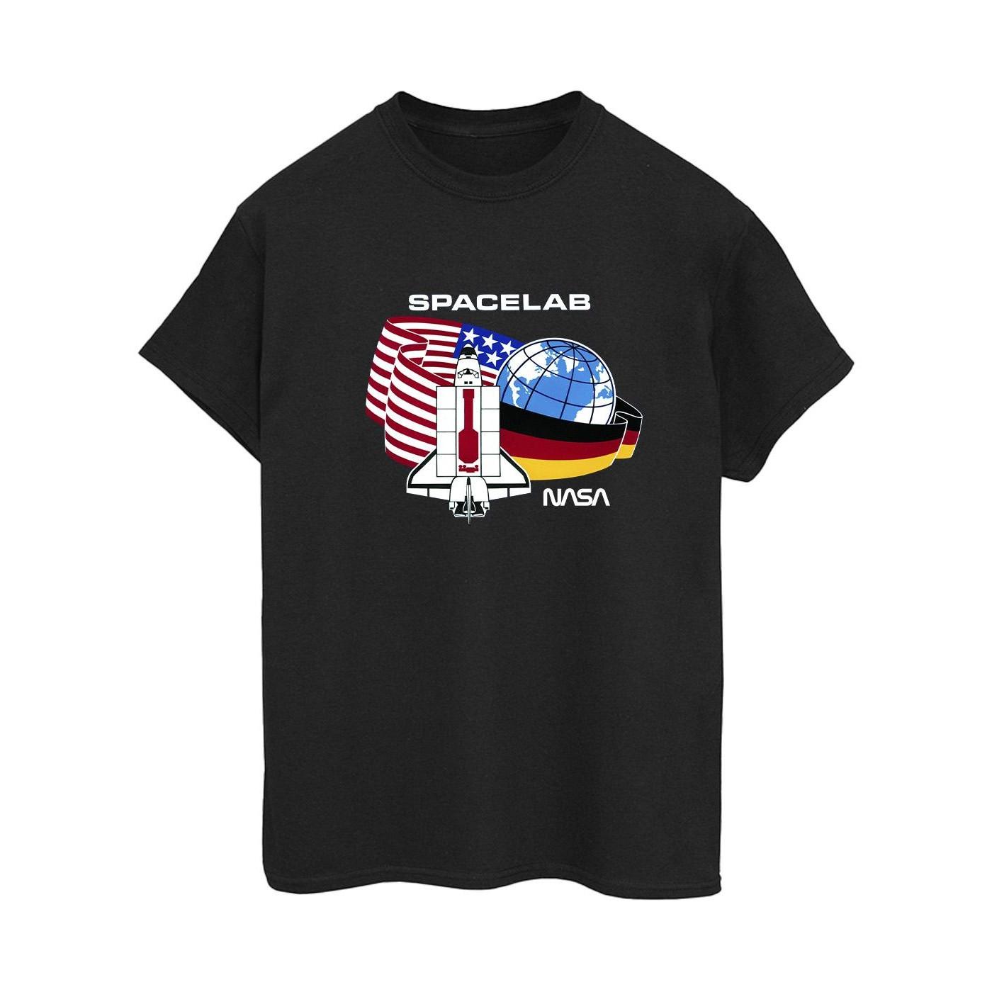 Space Lab Tshirt Damen Schwarz 3XL von Nasa