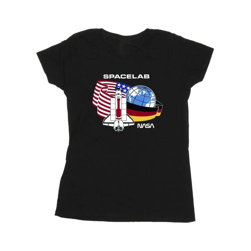 Space Lab Tshirt Damen Schwarz XL von Nasa