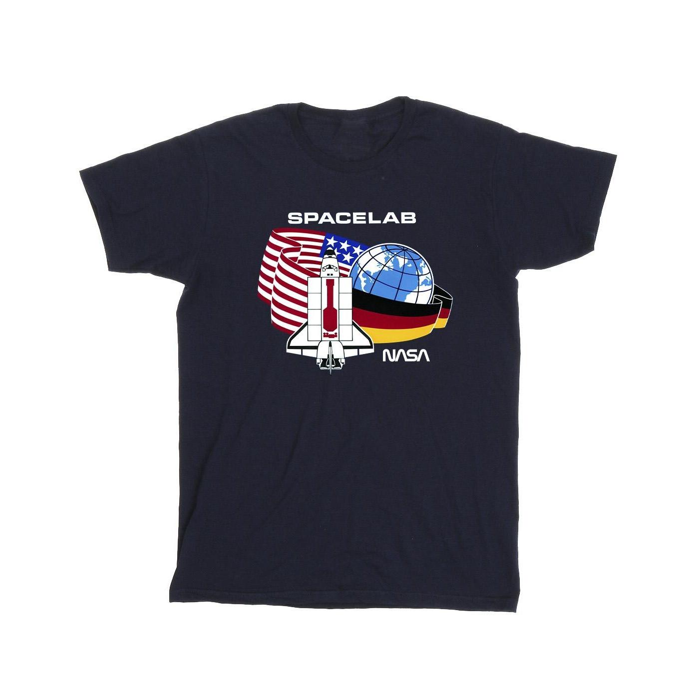 Space Lab Tshirt Jungen Marine 140/146 von Nasa