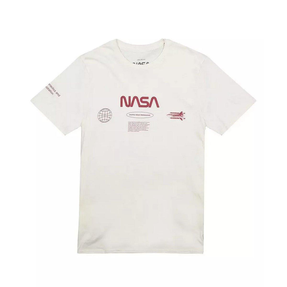Space Programme Tshirt Herren Beige XXL von Nasa