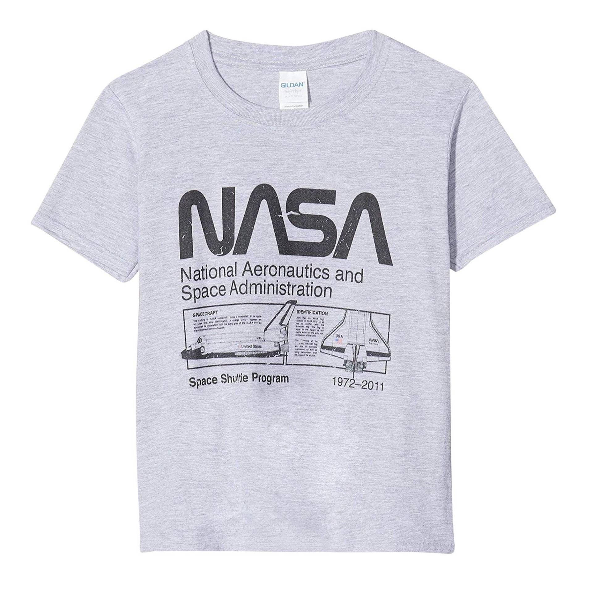 Nasa - Space Shuttle TShirt, für Herren, Grau, Größe 3XL von Nasa