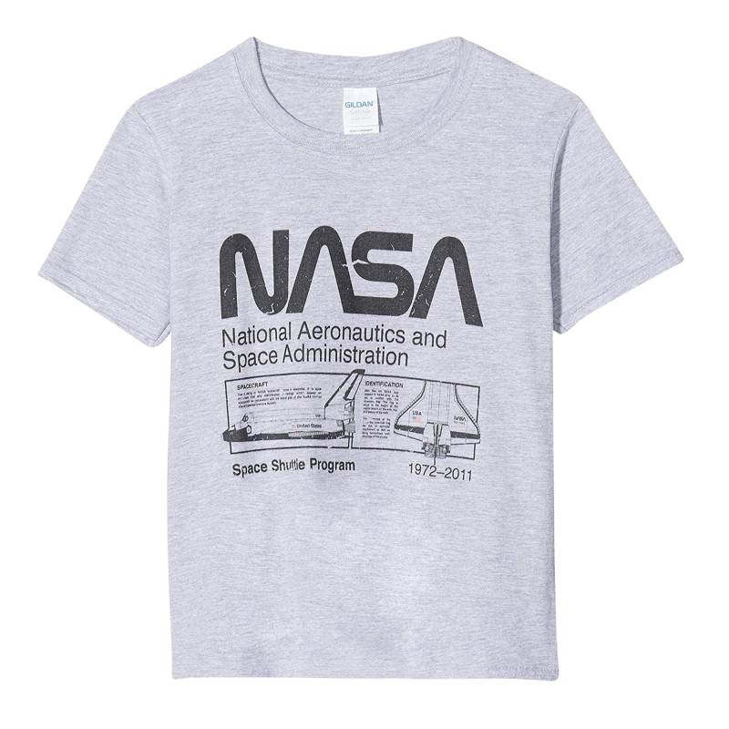 Nasa - Space Shuttle TShirt, für Herren, Grau, Größe XXL von Nasa