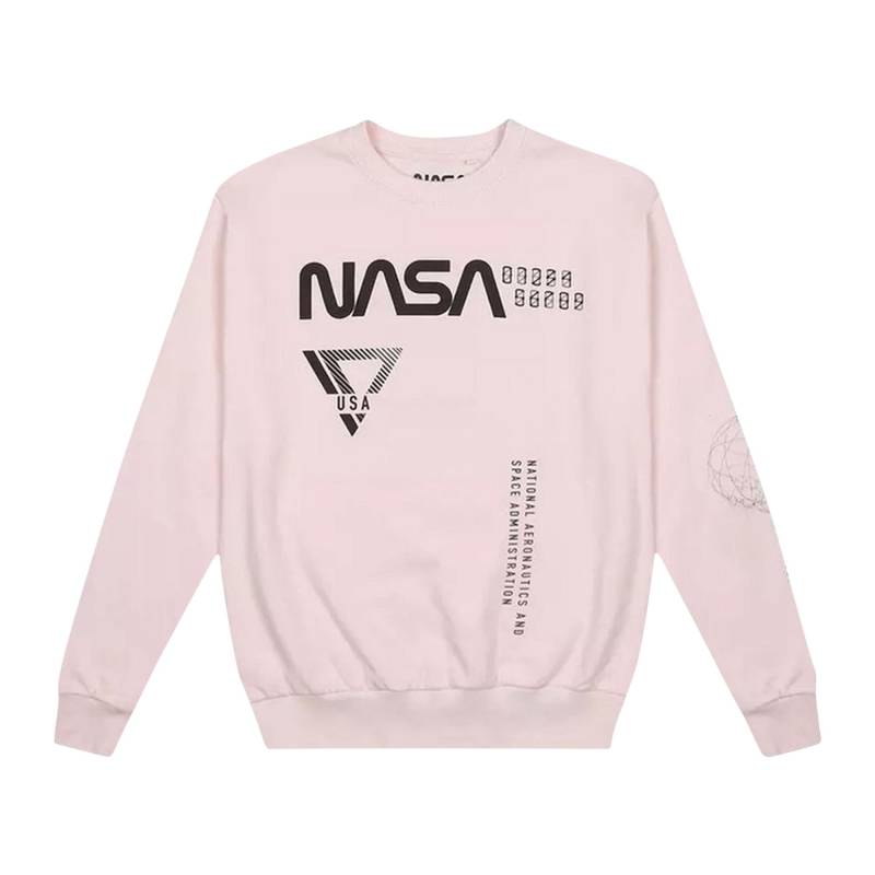 Sweatshirt Damen Pink M von Nasa