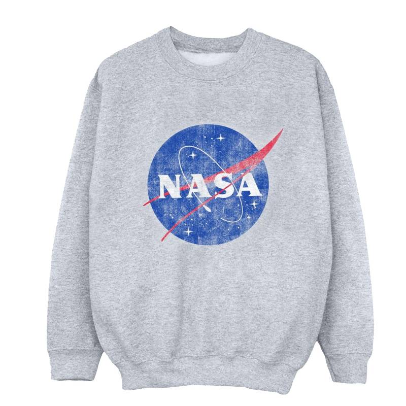 Sweatshirt Mädchen Grau 116 von Nasa