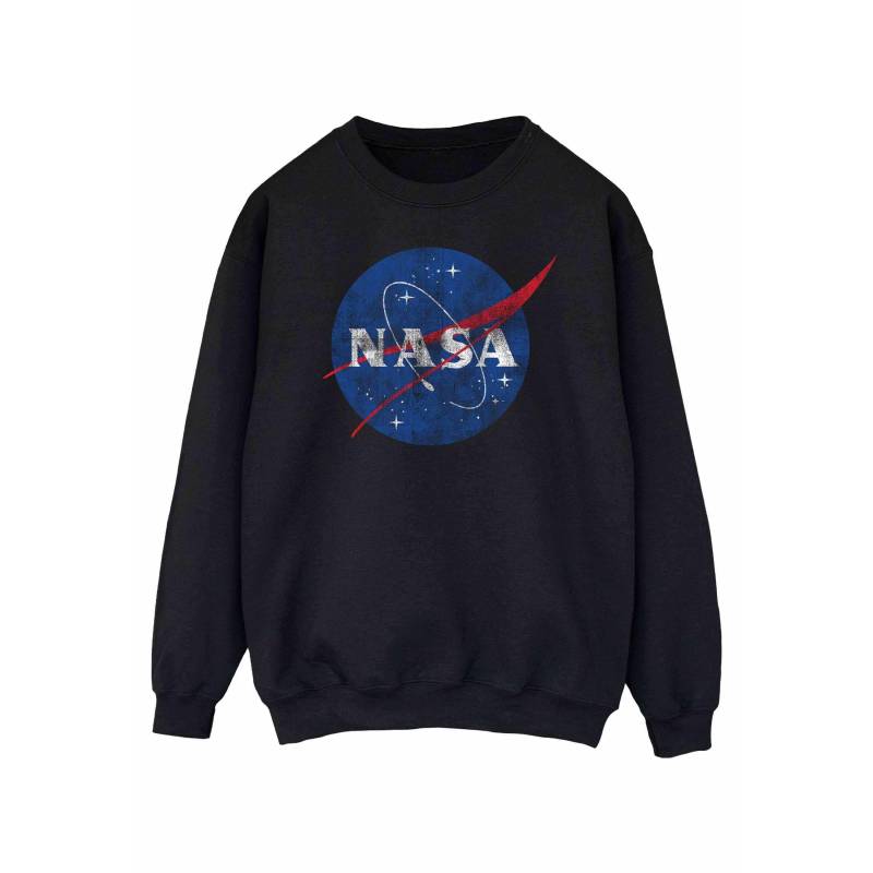 Nasa - Sweatshirt UsedLook, für Damen, Schwarz, Größe XXL von Nasa