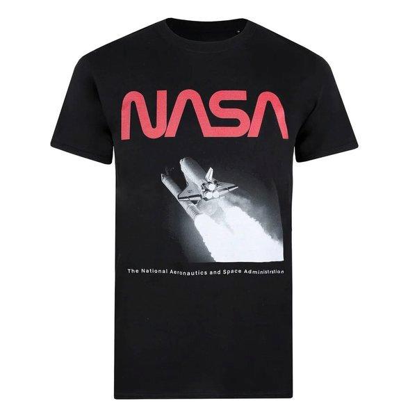 Tshirt Herren Schwarz L von Nasa