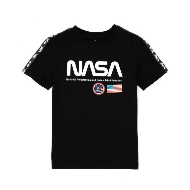 Nasa - TShirt, 134, Schwarz von Nasa