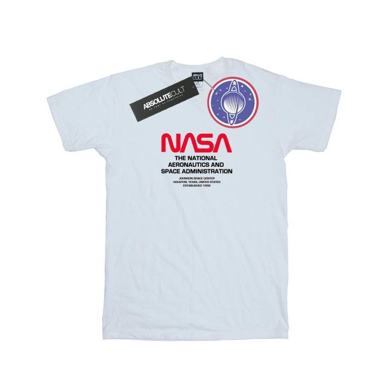 Worm Blurb Tshirt Damen Weiss 5XL von Nasa