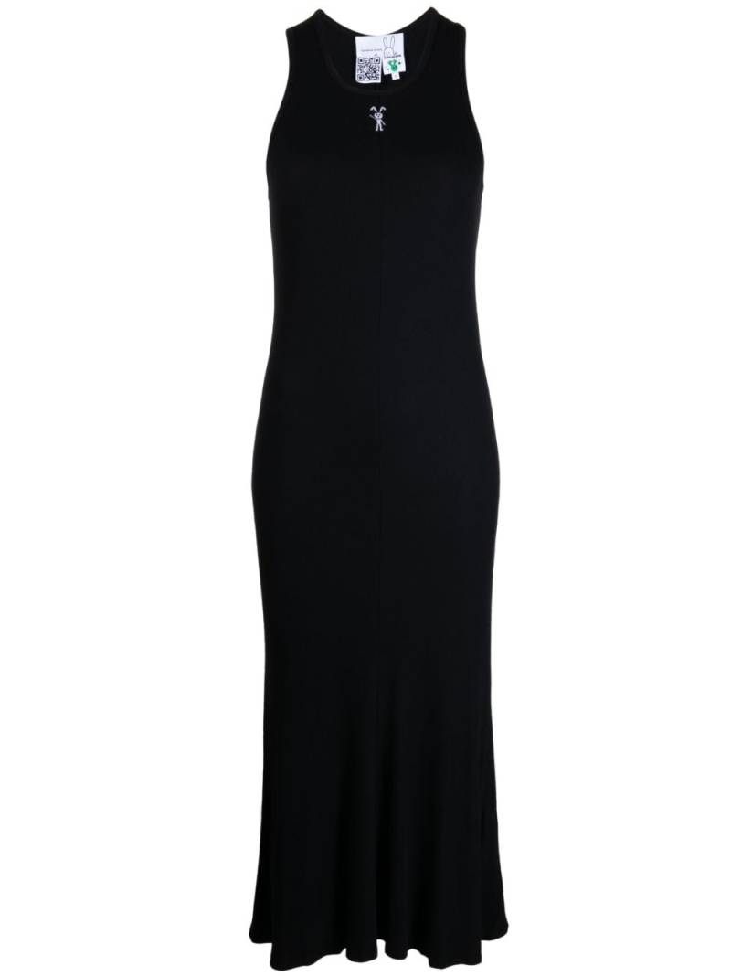 Natasha Zinko Bunny sleeveless midi dress - Black von Natasha Zinko